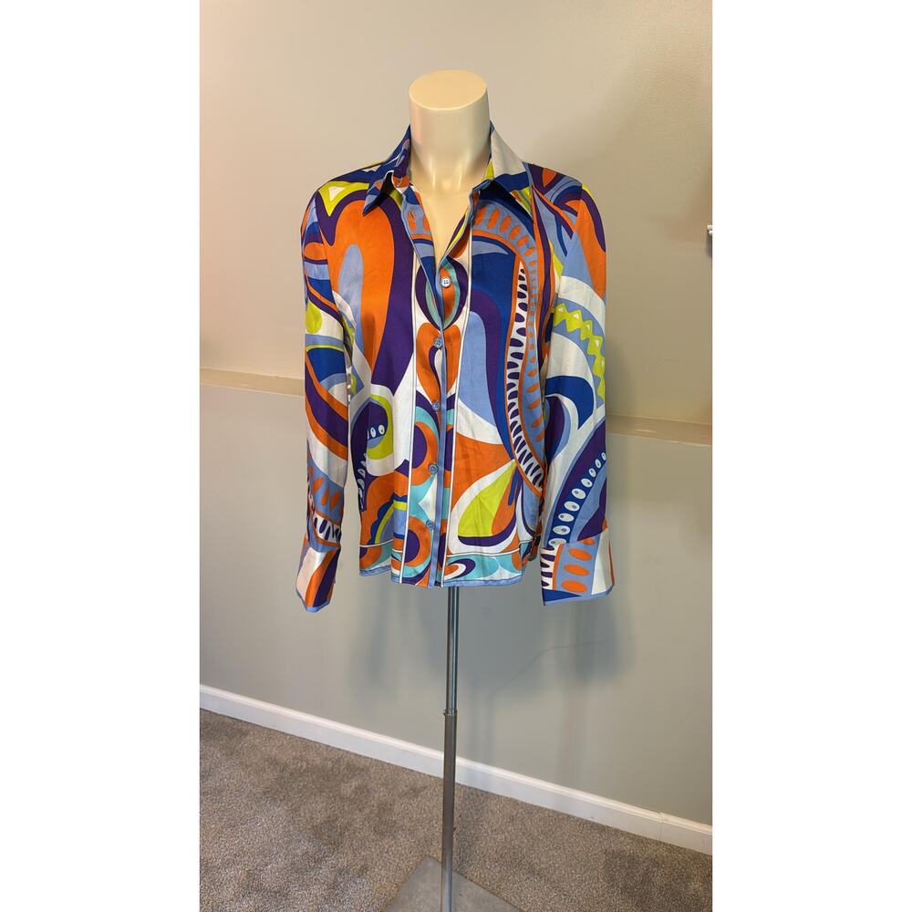 Geometric Bluse - Zara - Picture 2 of 8